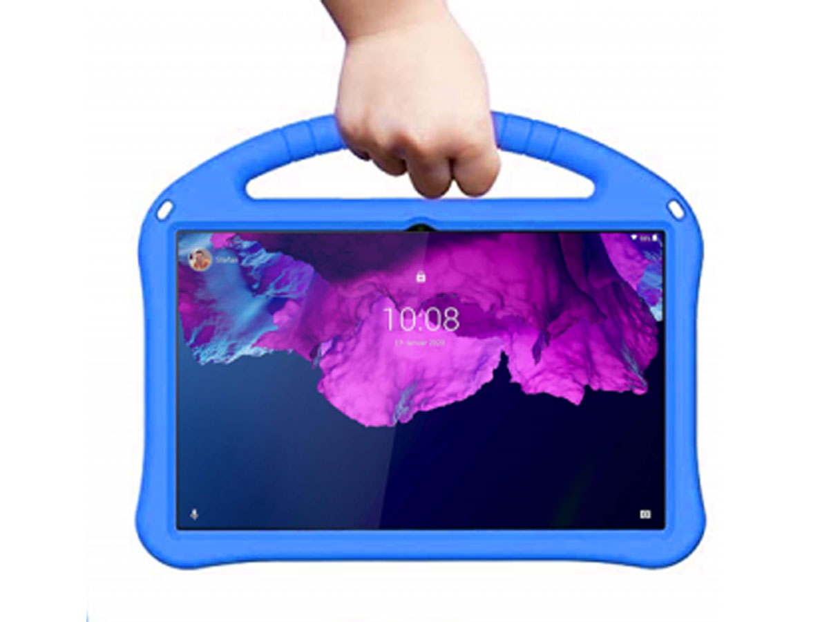 Kinderhoes Kids Proof Case Blauw - Lenovo Tab P11 (Plus) hoesje