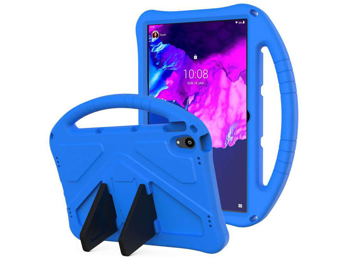 Kinderhoes Kids Proof Case Blauw - Lenovo Tab P11 (Plus) hoesje