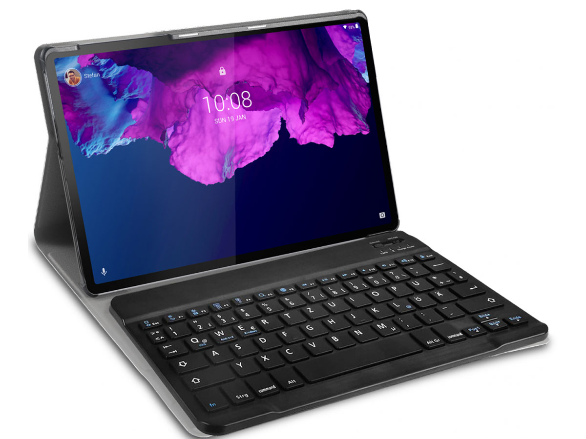 Keyboard Case QWERTZ - Lenovo Tab P11 (Plus) Toetsenbord Hoesje