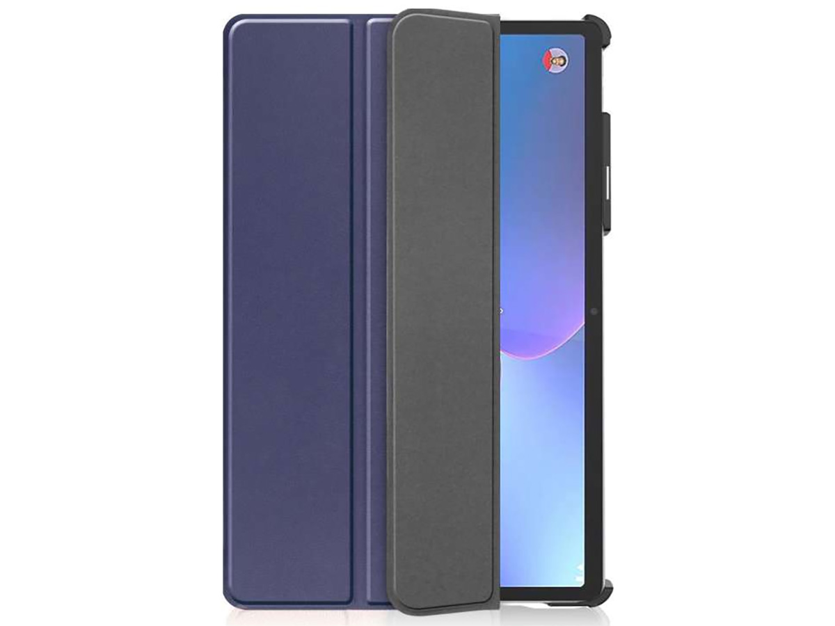 Smart Tri-Fold Bookcase Blauw - Lenovo Tab P11 Pro Gen 2 Hoesje