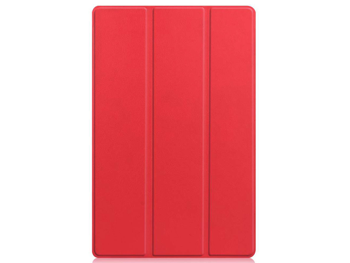 Smart Tri-Fold Bookcase Rood - Lenovo Tab P11 Pro Hoesje