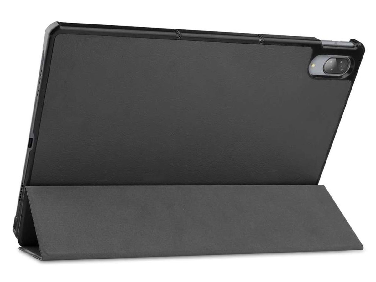 Smart Tri-Fold Bookcase Zwart - Lenovo Tab P11 Pro Hoesje