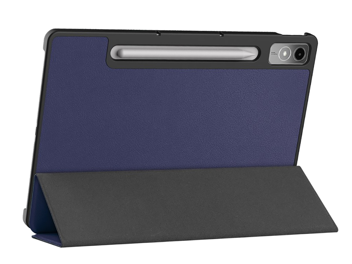 Smart Slimfit Bookcase Blauw - Lenovo Tab P12 Hoesje