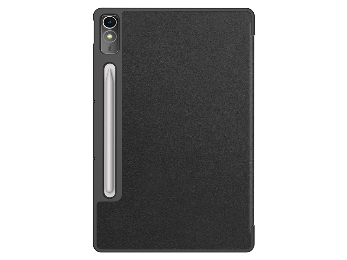 Smart Slimfit Bookcase Zwart - Lenovo Tab P12 Hoesje