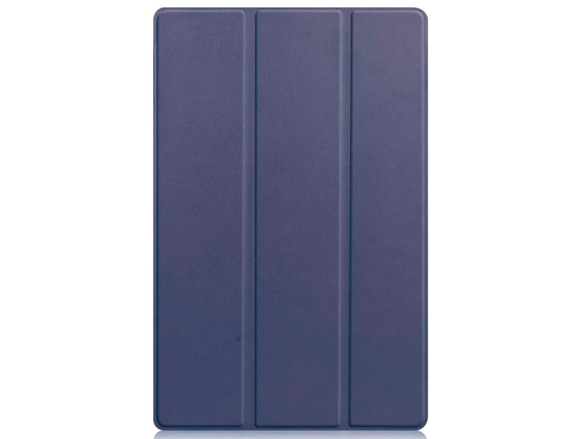 Smart Tri-Fold Bookcase Navy - Lenovo Tab P12 Pro Hoesje