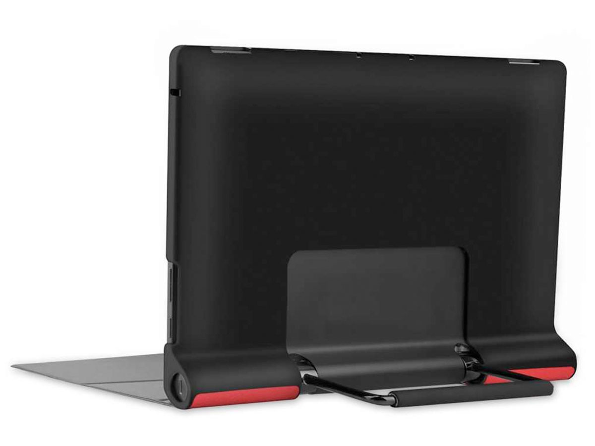 Smart Bi-Fold Bookcase Rood - Lenovo Yoga Tab 13 Hoesje