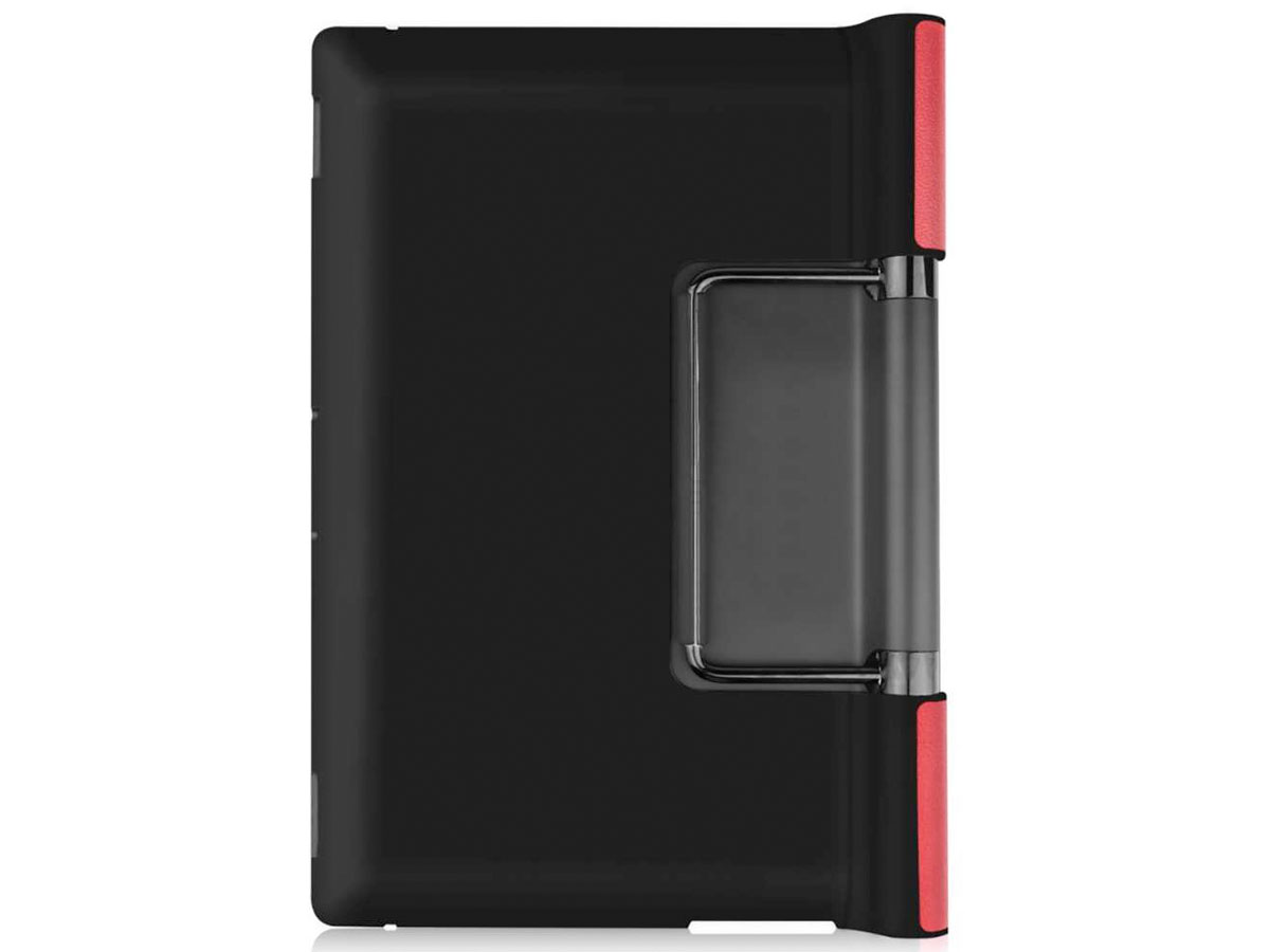 Smart Bi-Fold Bookcase Rood - Lenovo Yoga Tab 13 Hoesje