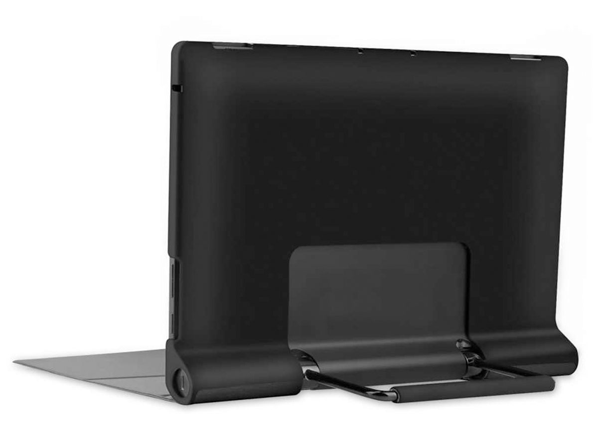 Smart Bi-Fold Bookcase Zwart - Lenovo Yoga Tab 13 Hoesje