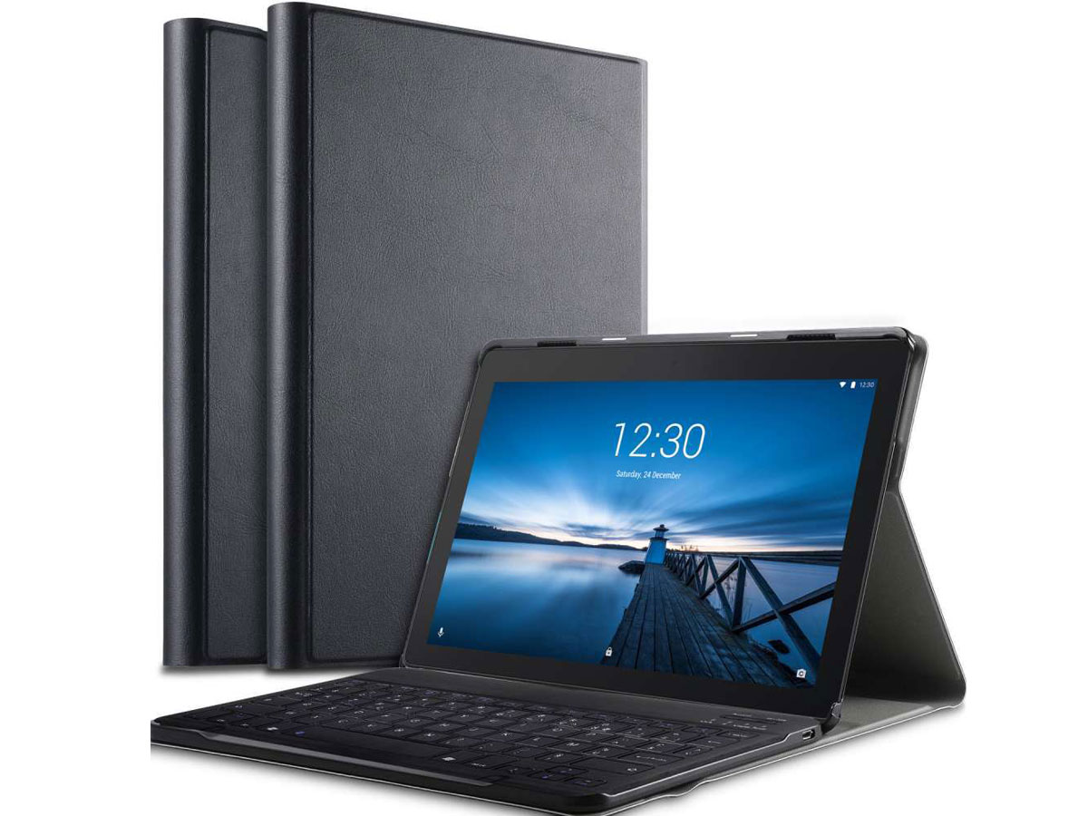 Keyboard Case QWERTY - Lenovo Tab E10 Toetsenbord Hoesje