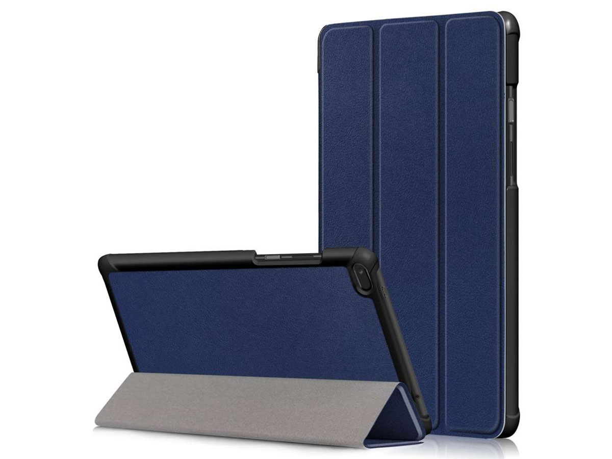 Smart Tri-Fold Bookcase Blauw - Lenovo Tab E8 Hoesje