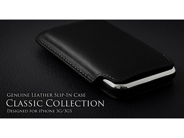 More Classic Collection Leren Sleeve Case voor iPhone 3G/3GS