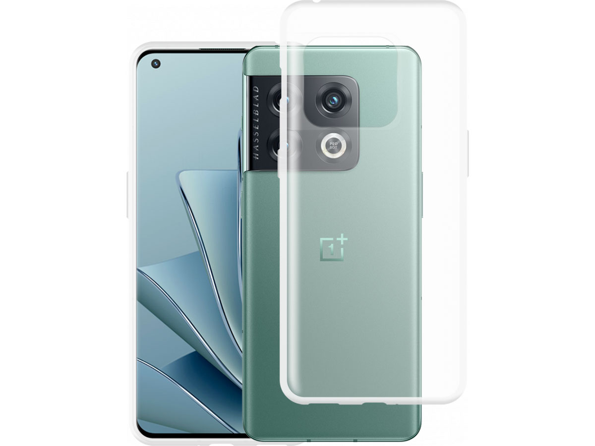 Just in Case Crystal Clear TPU Case - OnePlus 10 Pro hoesje