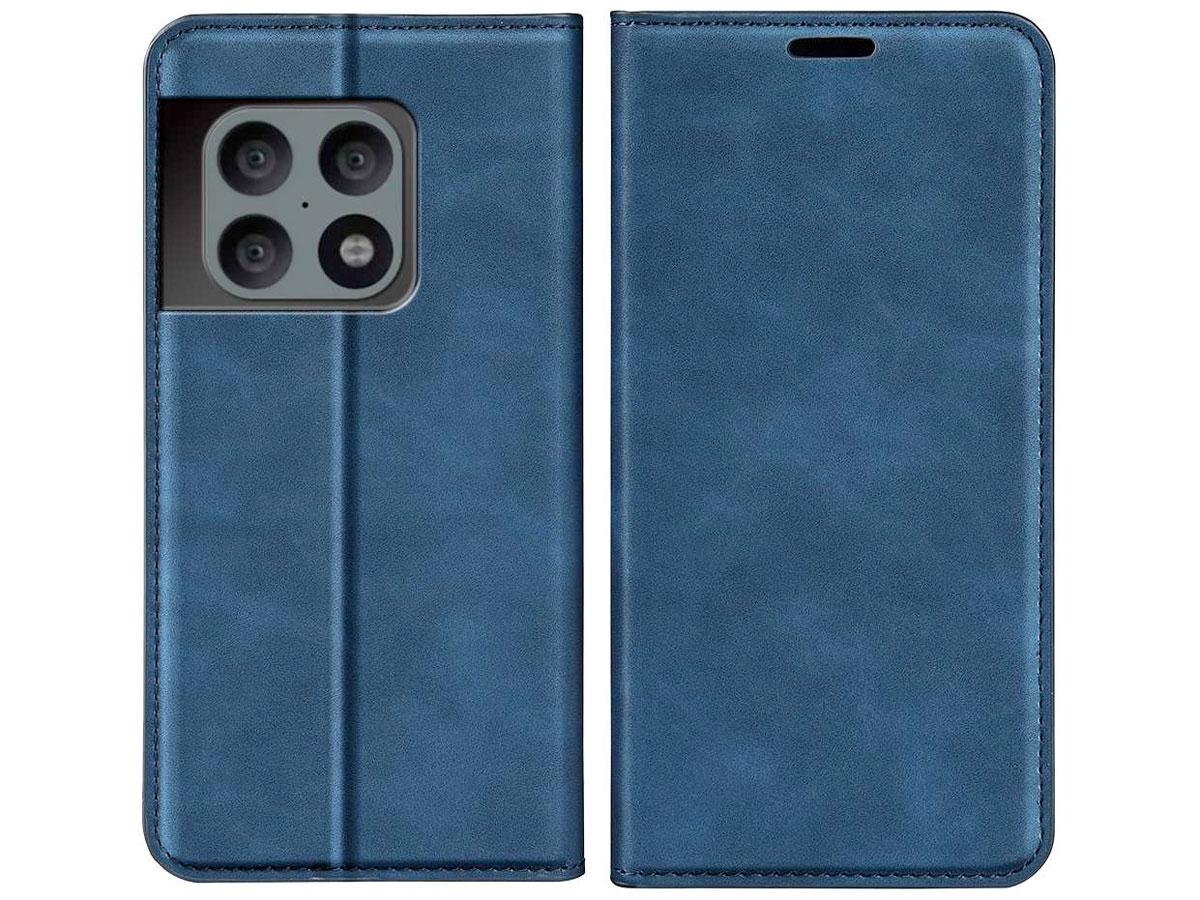 Just in Case Slim Wallet Case Blauw - OnePlus 10 Pro hoesje