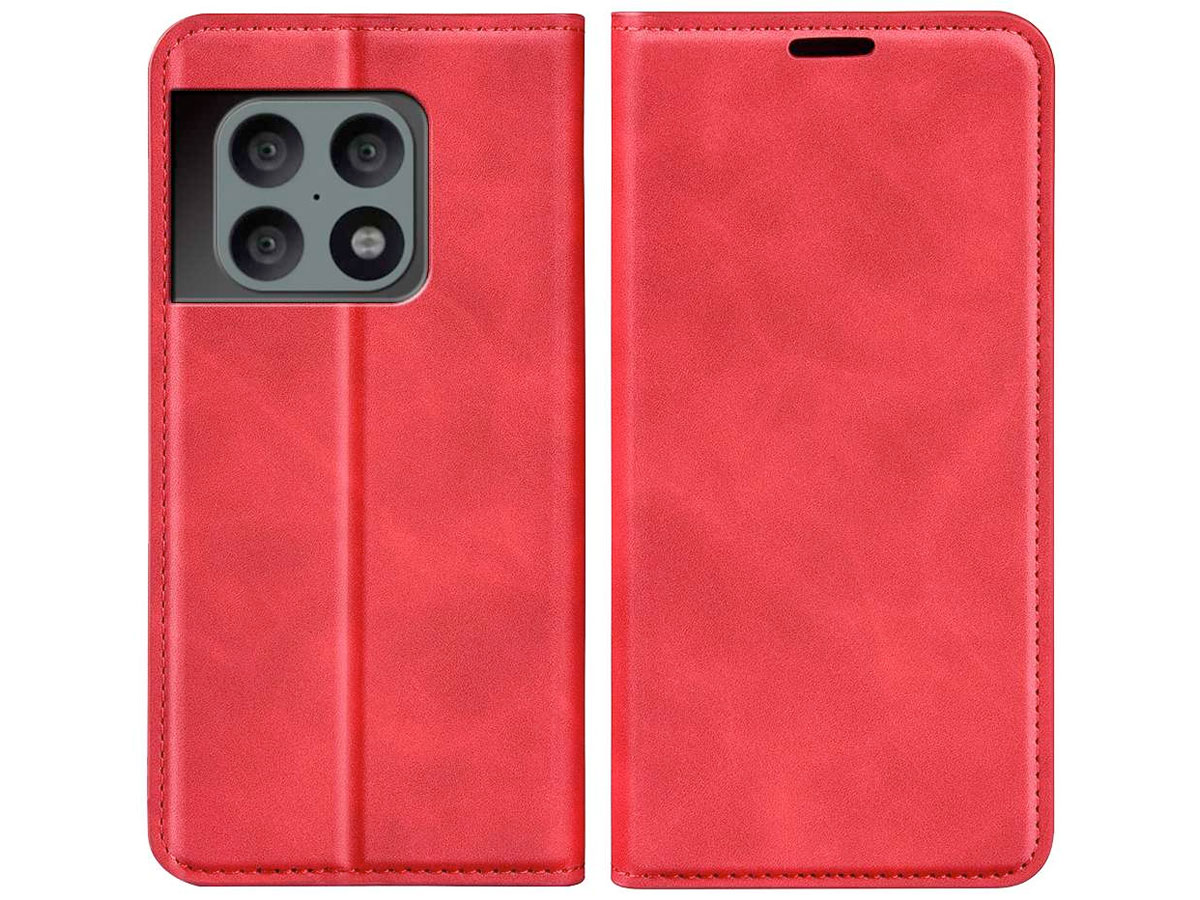Just in Case Slim Wallet Case Rood - OnePlus 10 Pro hoesje