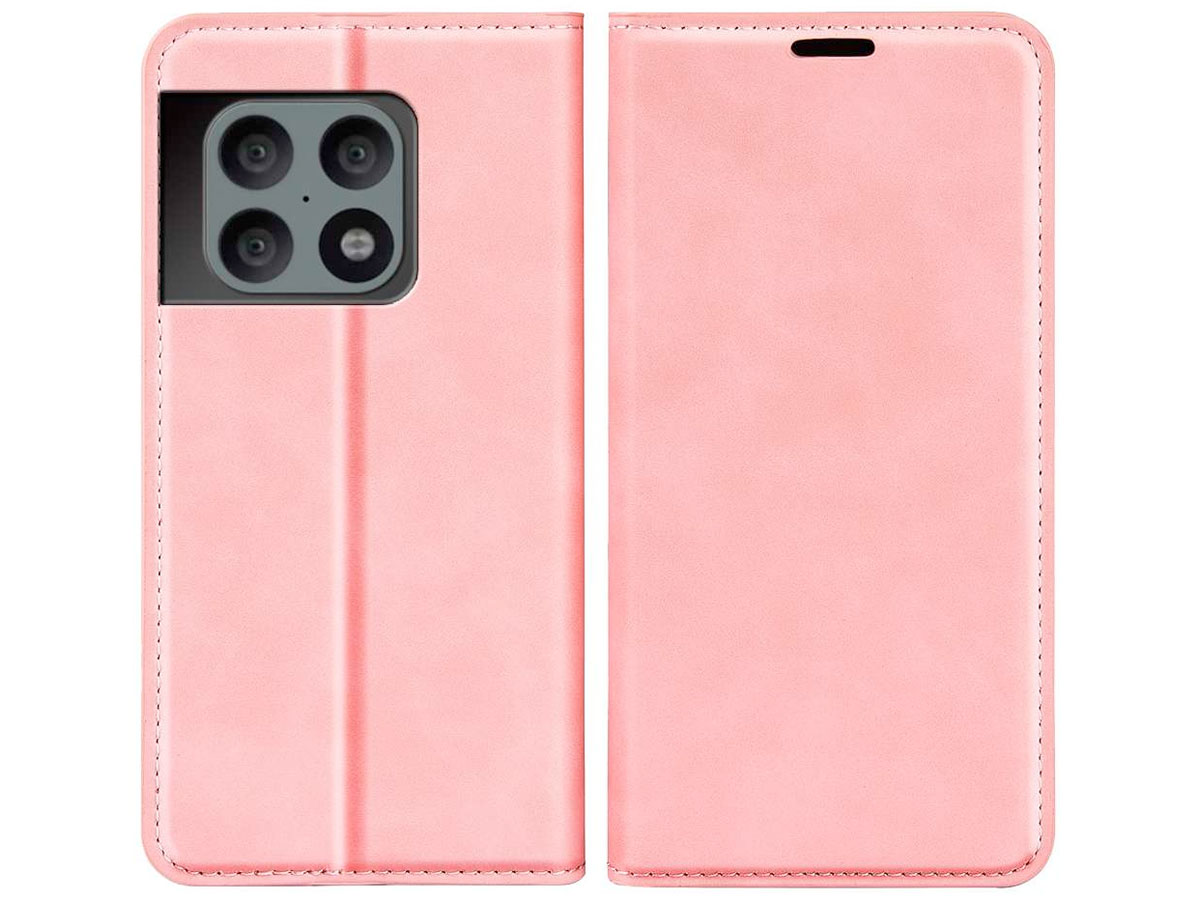 Just in Case Slim Wallet Case Roze - OnePlus 10 Pro hoesje