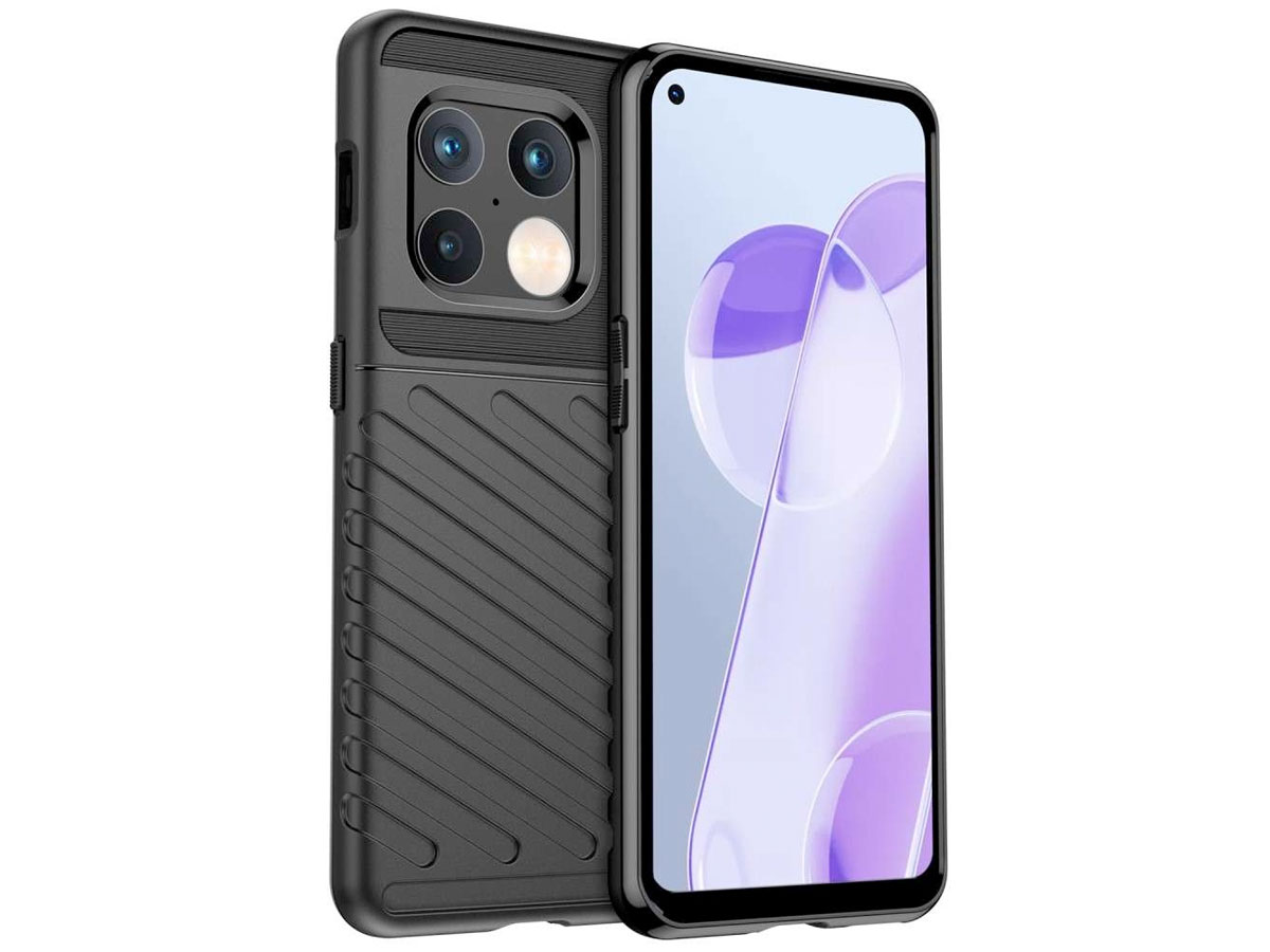 Just in Case TPU Rugged Grip Case - OnePlus 10 Pro hoesje