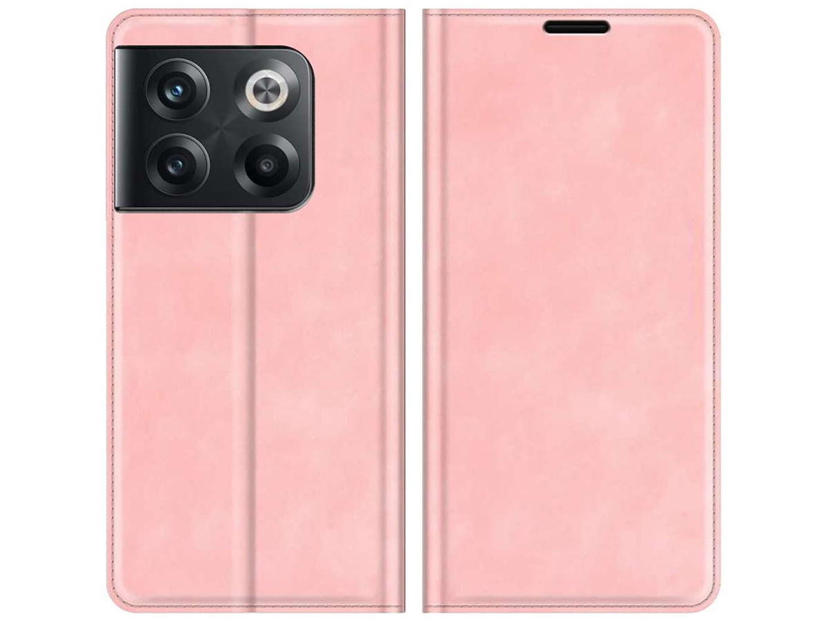 Just in Case Slim Wallet Case Roze - OnePlus 10T hoesje