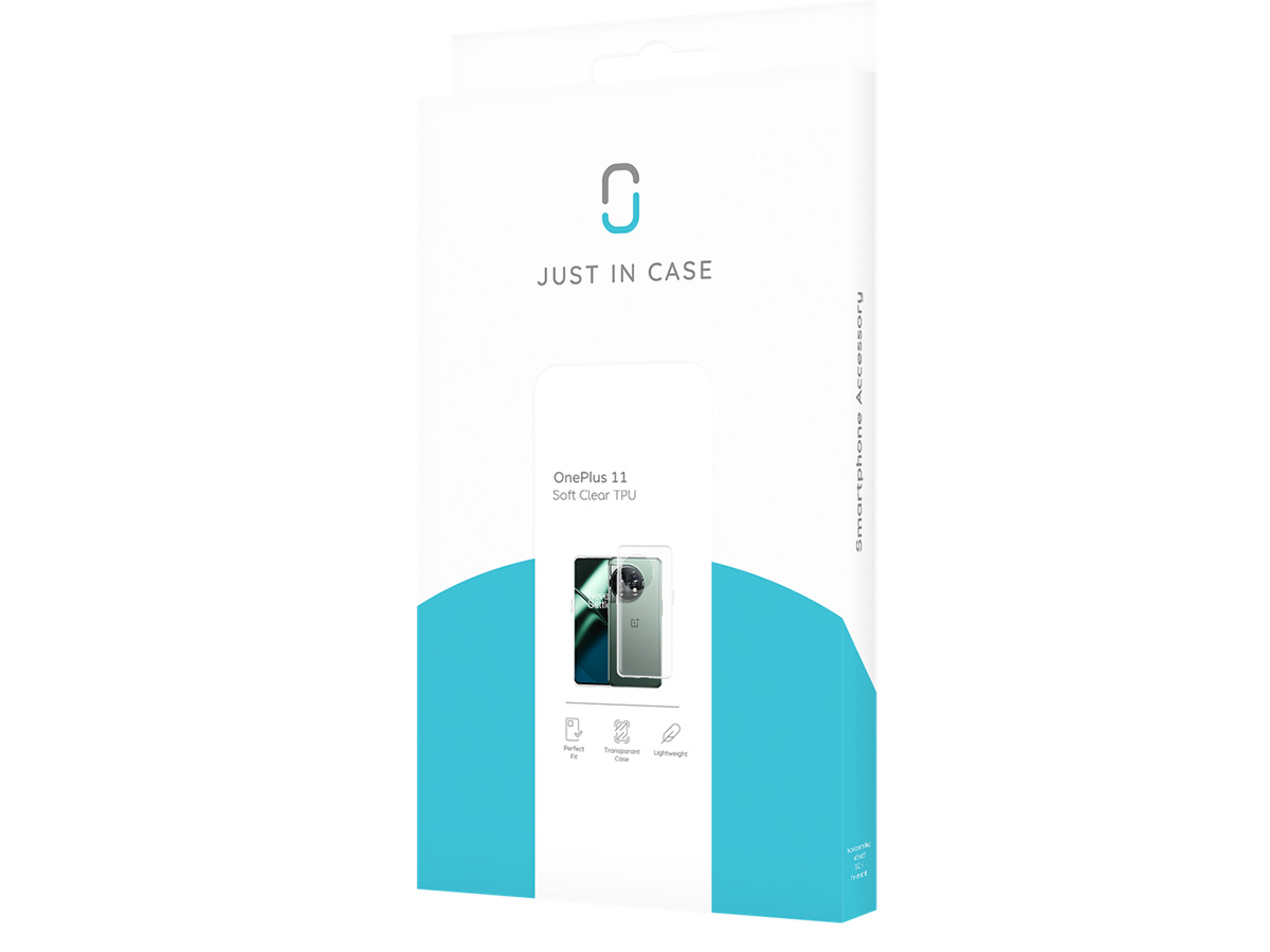 Just in Case TPU Case Doorzichtig - OnePlus 11 hoesje