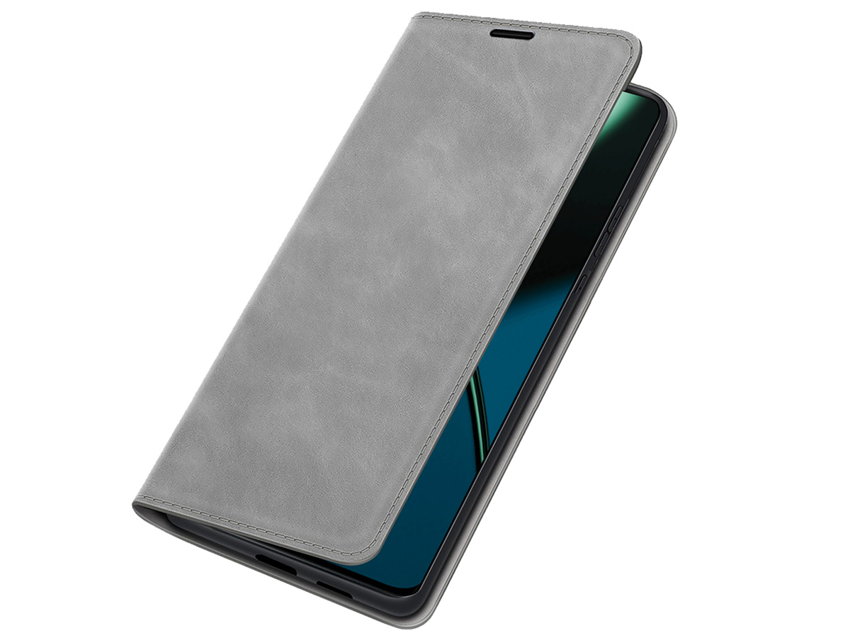 Just in Case Slim Wallet Case Grijs - OnePlus 11 hoesje