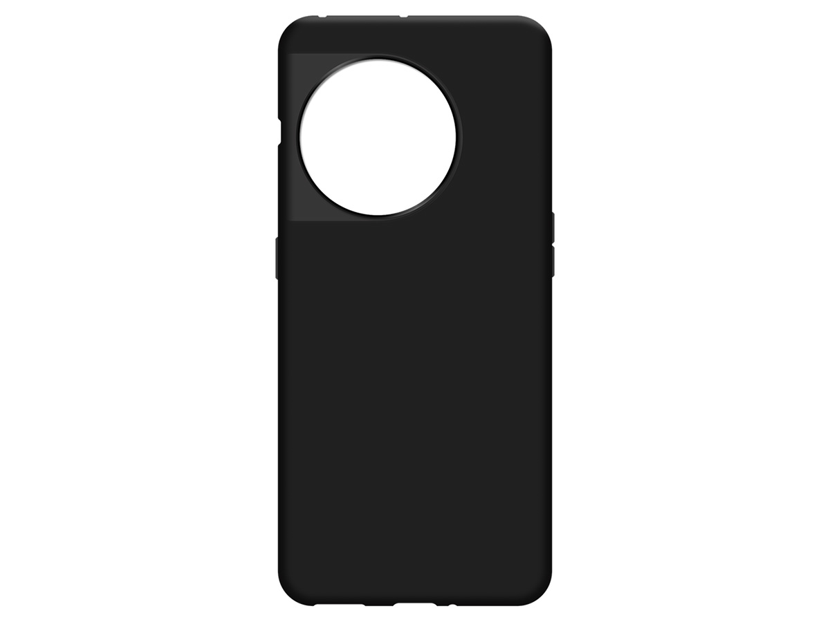 Just in Case TPU Case Zwart - OnePlus 11 hoesje