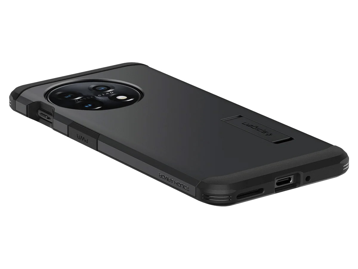 Spigen Tough Armor Case Zwart - OnePlus 11 Hoesje