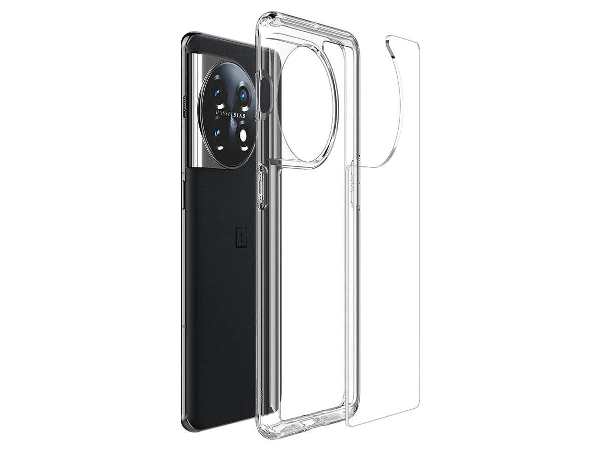 Spigen Ultra Hybrid Case Crystal Clear - OnePlus 11 hoesje