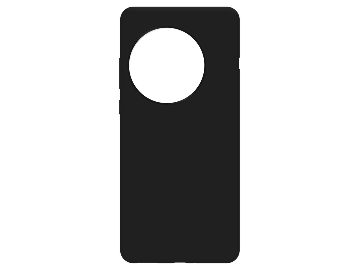 Just in Case TPU Case Zwart - OnePlus 12 hoesje