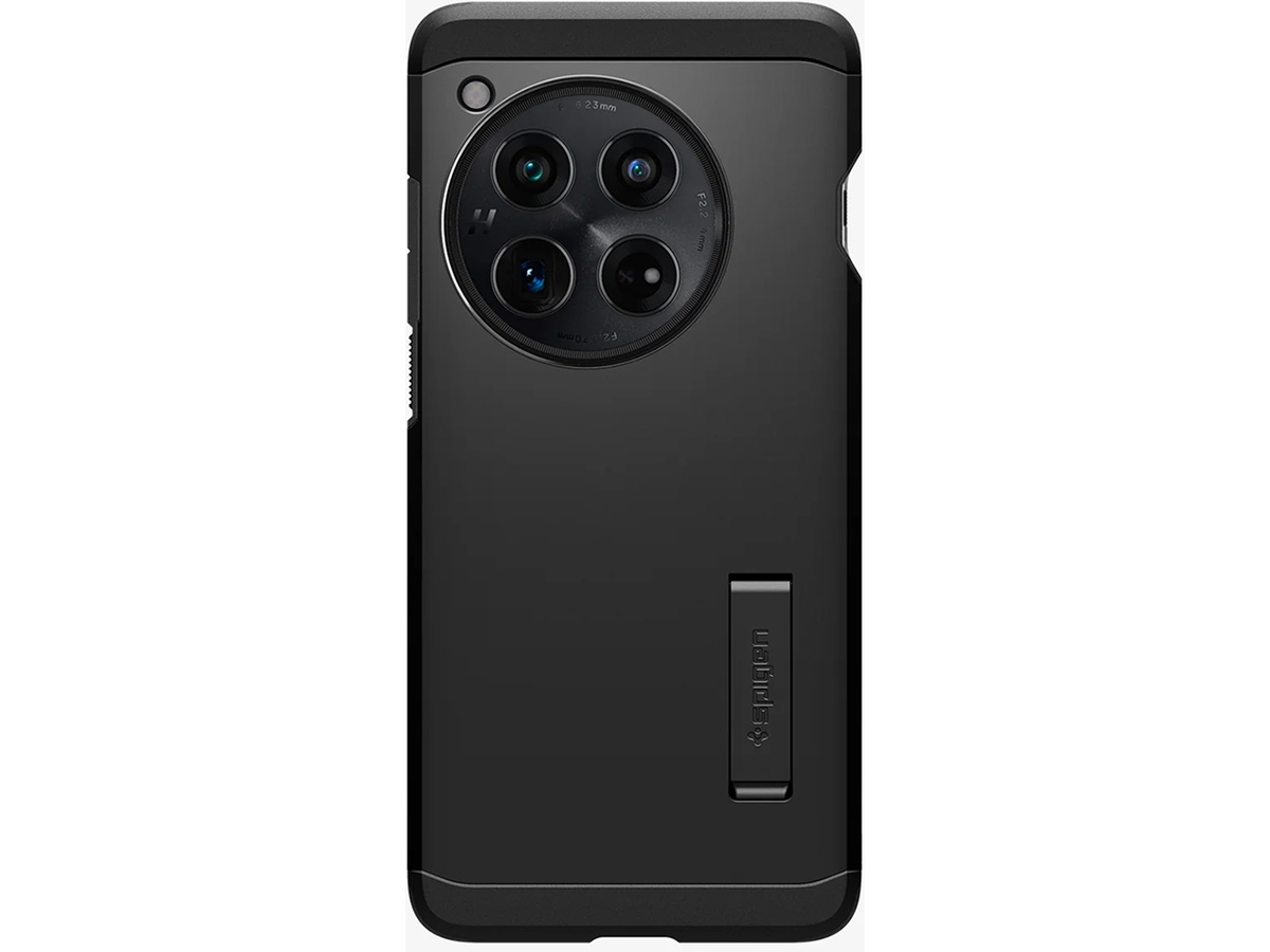 Spigen Tough Armor Case Zwart - OnePlus 12 Hoesje