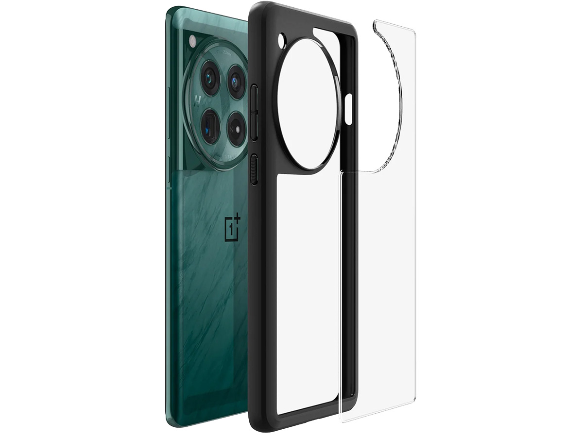 Spigen Ultra Hybrid Case Matt Black - OnePlus 12 hoesje