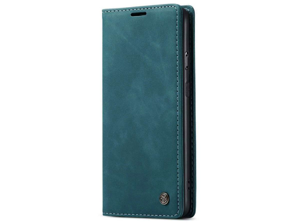 CaseMe Vintage BookCase Blauw - OnePlus 8T hoesje