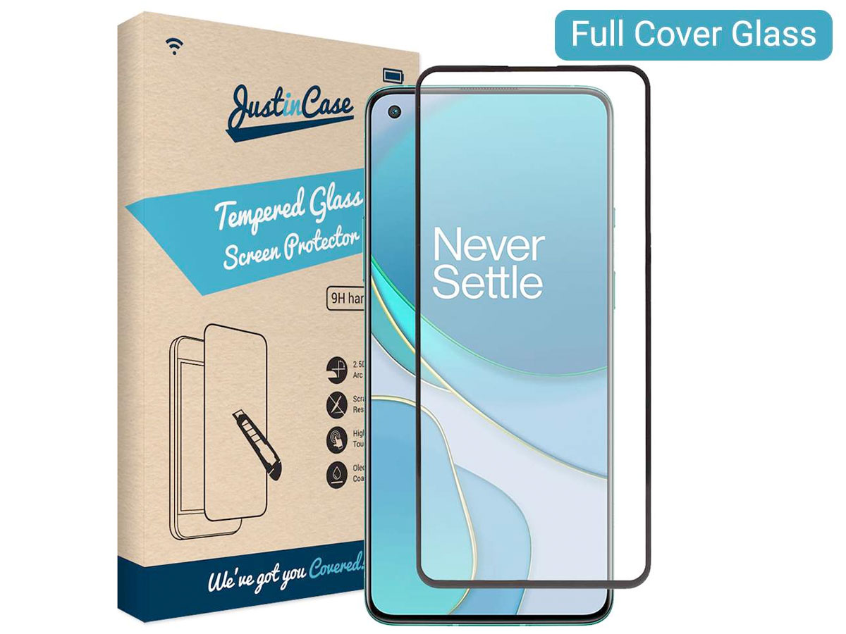OnePlus 8T Screen Protector Tempered Glass Full Cover Edge to Edge