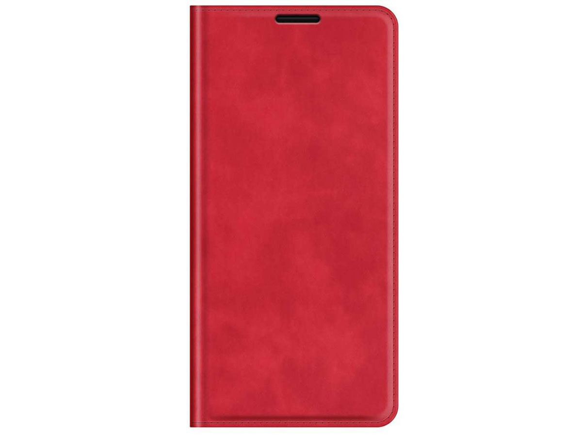 Just in Case Magnetic BookCase Rood - OnePlus 9 Pro hoesje