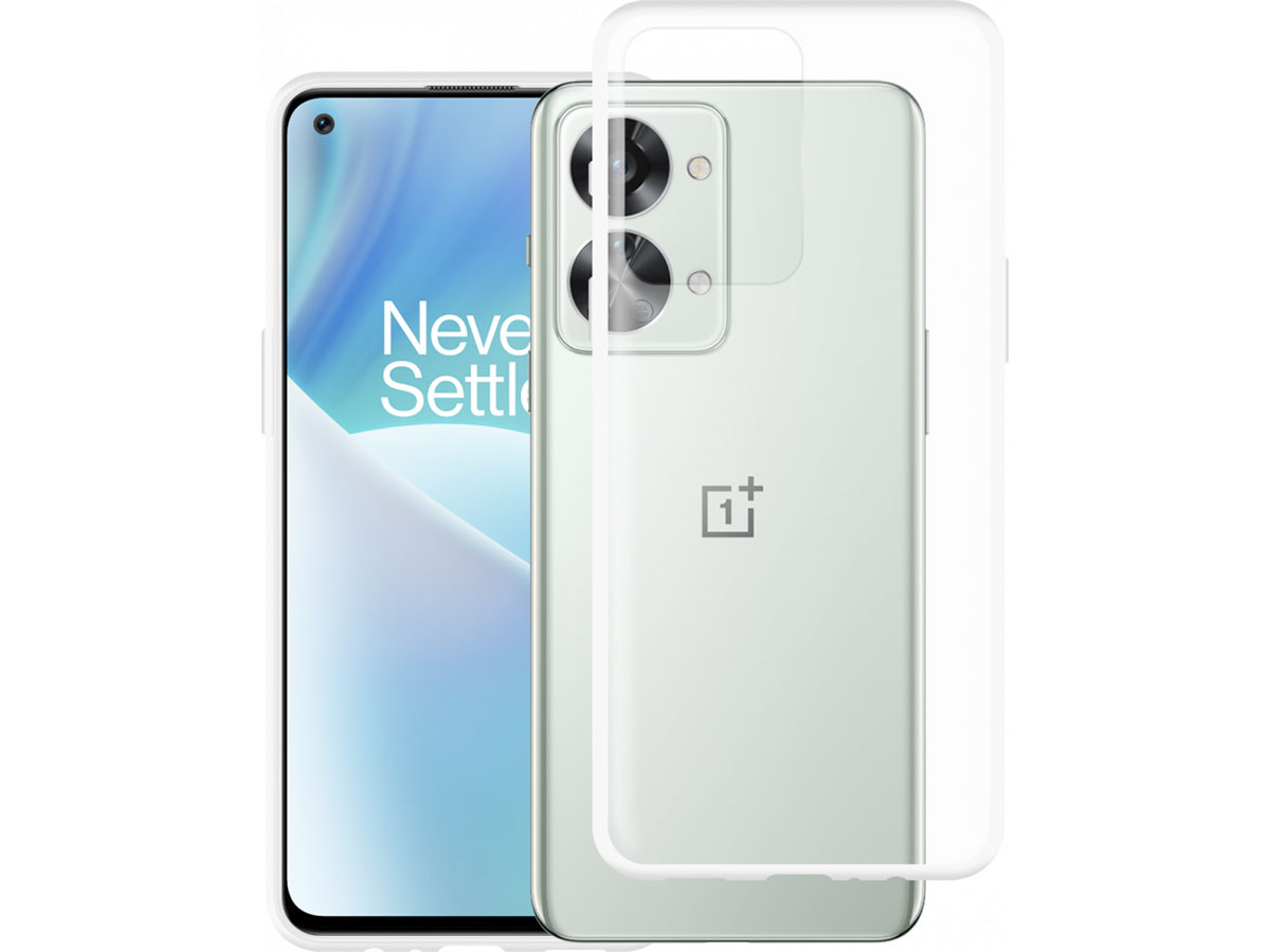 Just in Case Crystal Clear TPU Case - OnePlus Nord 2T hoesje