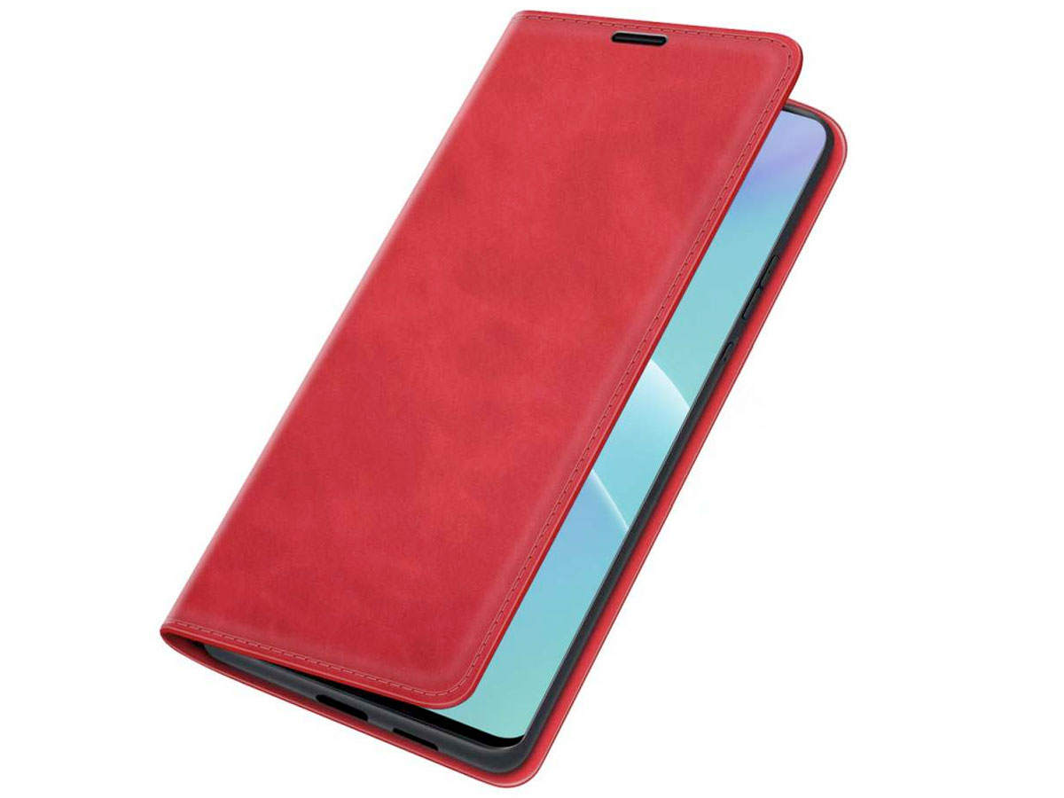 Just in Case Slim Wallet Case Rood - OnePlus Nord 2T hoesje