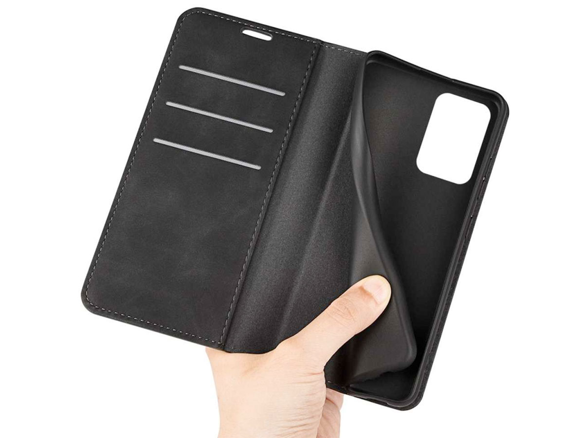 Just in Case Slim Wallet Case Zwart - OnePlus Nord 2T hoesje