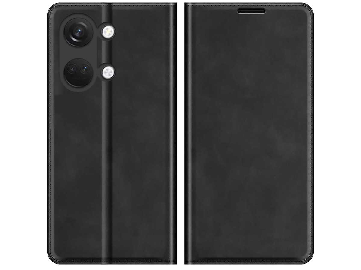 Just in Case Slim Wallet Case Zwart - OnePlus Nord 3 hoesje