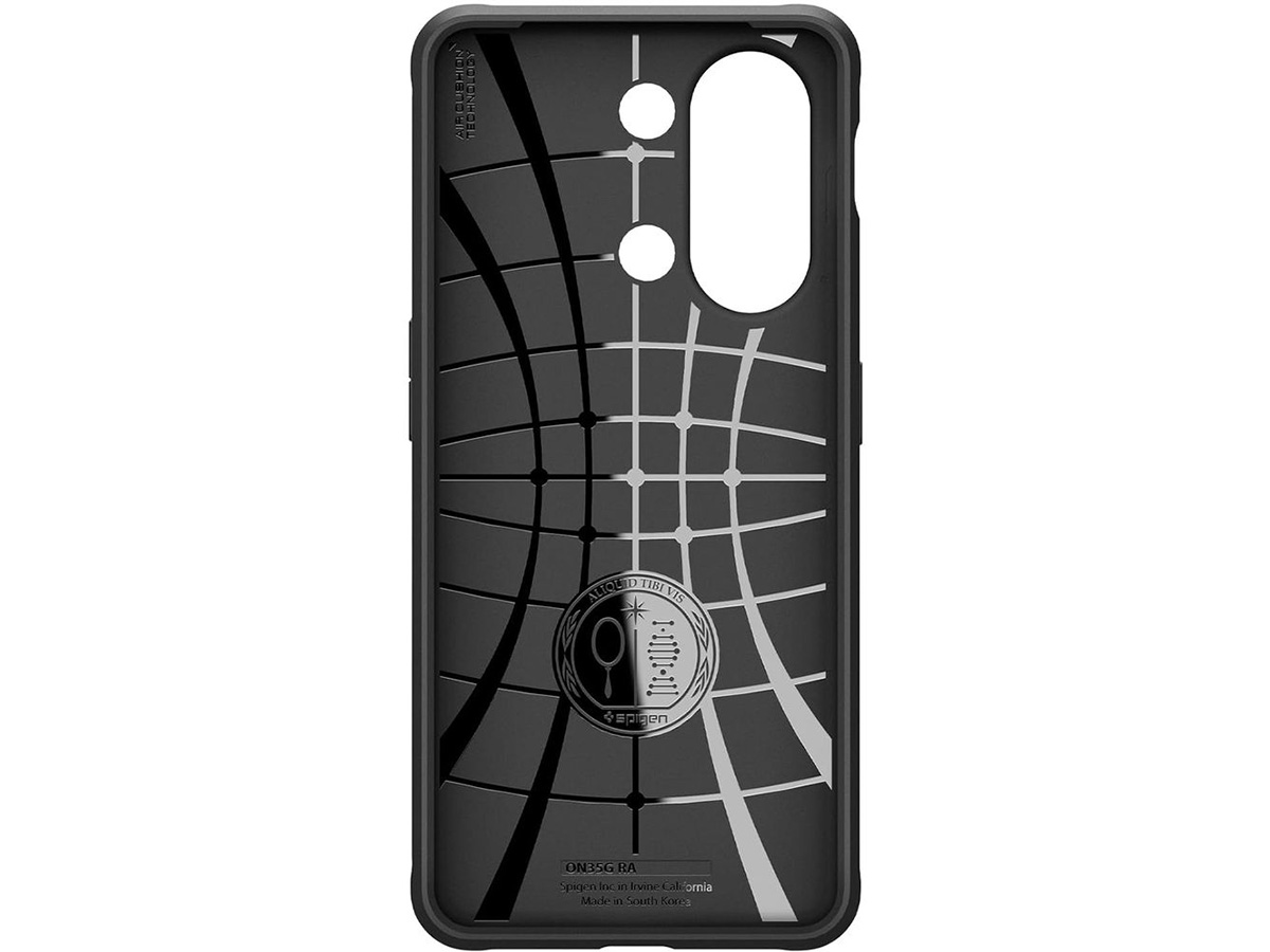 Spigen Rugged Armor Case Zwart - OnePlus Nord 3 Hoesje