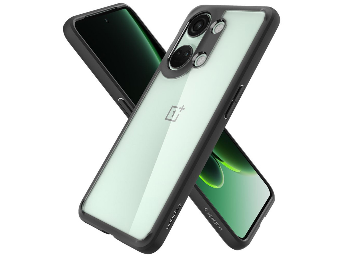 Spigen Ultra Hybrid Case Matt Black - OnePlus Nord 3 hoesje