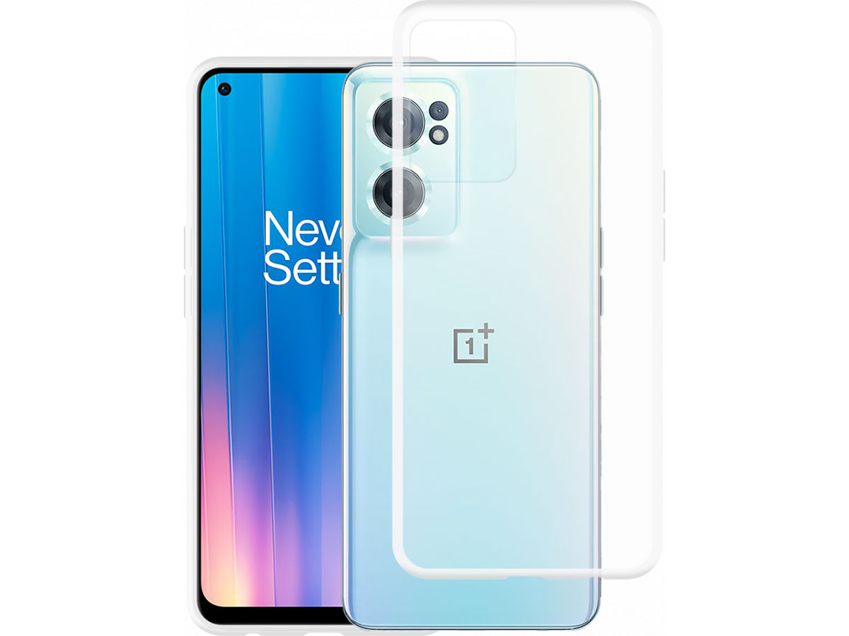 Just in Case Crystal Clear TPU Case - OnePlus Nord CE 2 5G hoesje