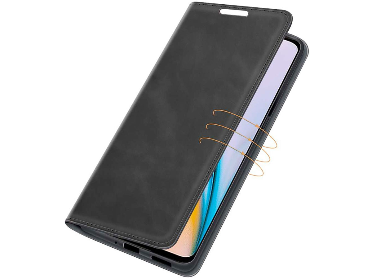 Just in Case Slim Wallet Case Zwart - OnePlus Nord CE 2 5G hoesje