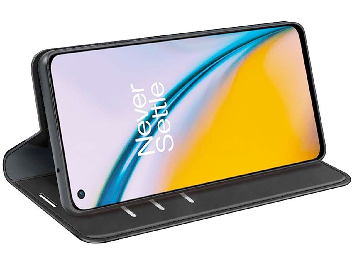 Just in Case Slim Wallet Case Zwart - OnePlus Nord CE 2 5G hoesje