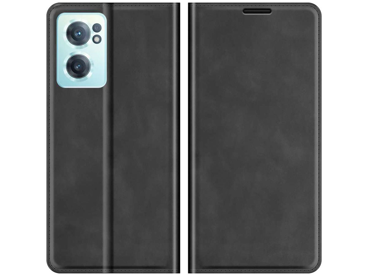 Just in Case Slim Wallet Case Zwart - OnePlus Nord CE 2 5G hoesje