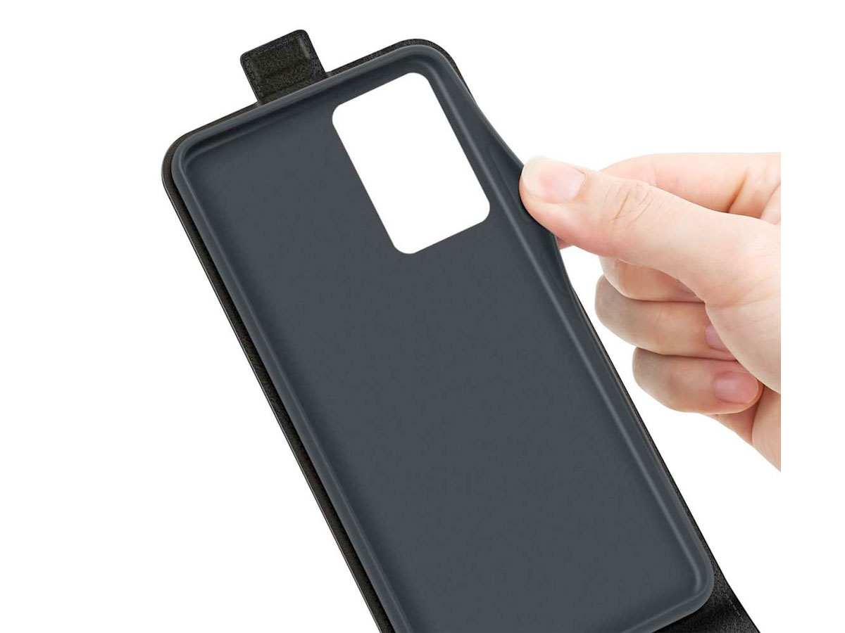 Just in Case Flip Case Zwart - OnePlus Nord CE 2 5G hoesje