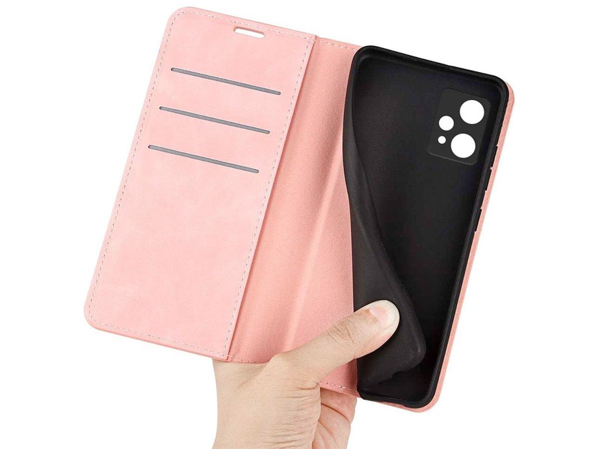 Just in Case Slim Wallet Case Roze - OnePlus Nord CE 2 Lite 5G hoesje