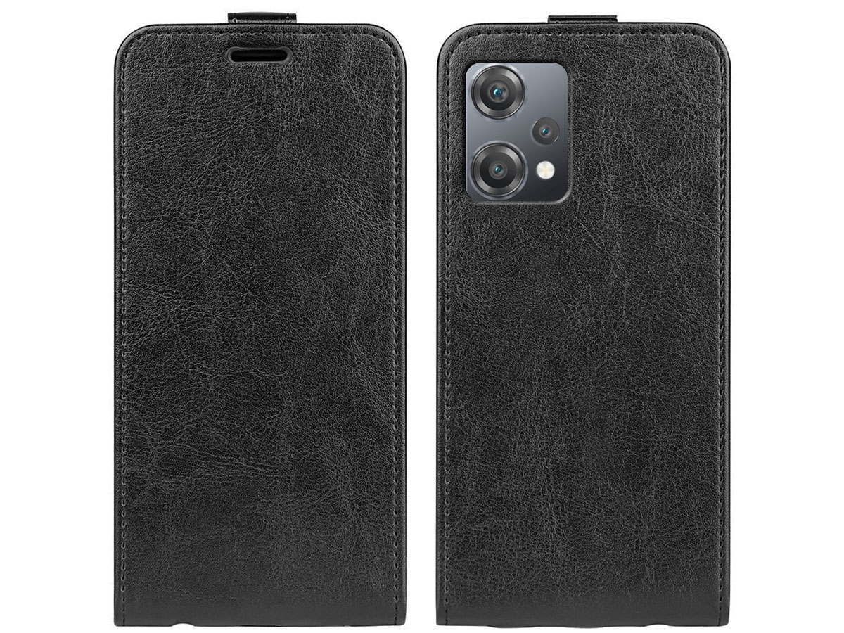 Just in Case Flip Case Zwart - OnePlus Nord CE 2 Lite 5G hoesje