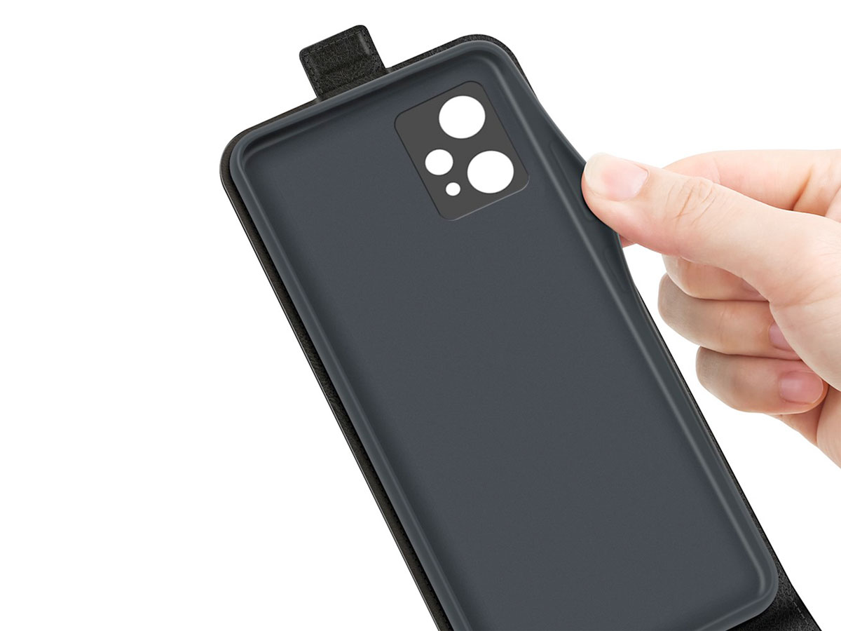 Just in Case Flip Case Zwart - OnePlus Nord CE 2 Lite 5G hoesje