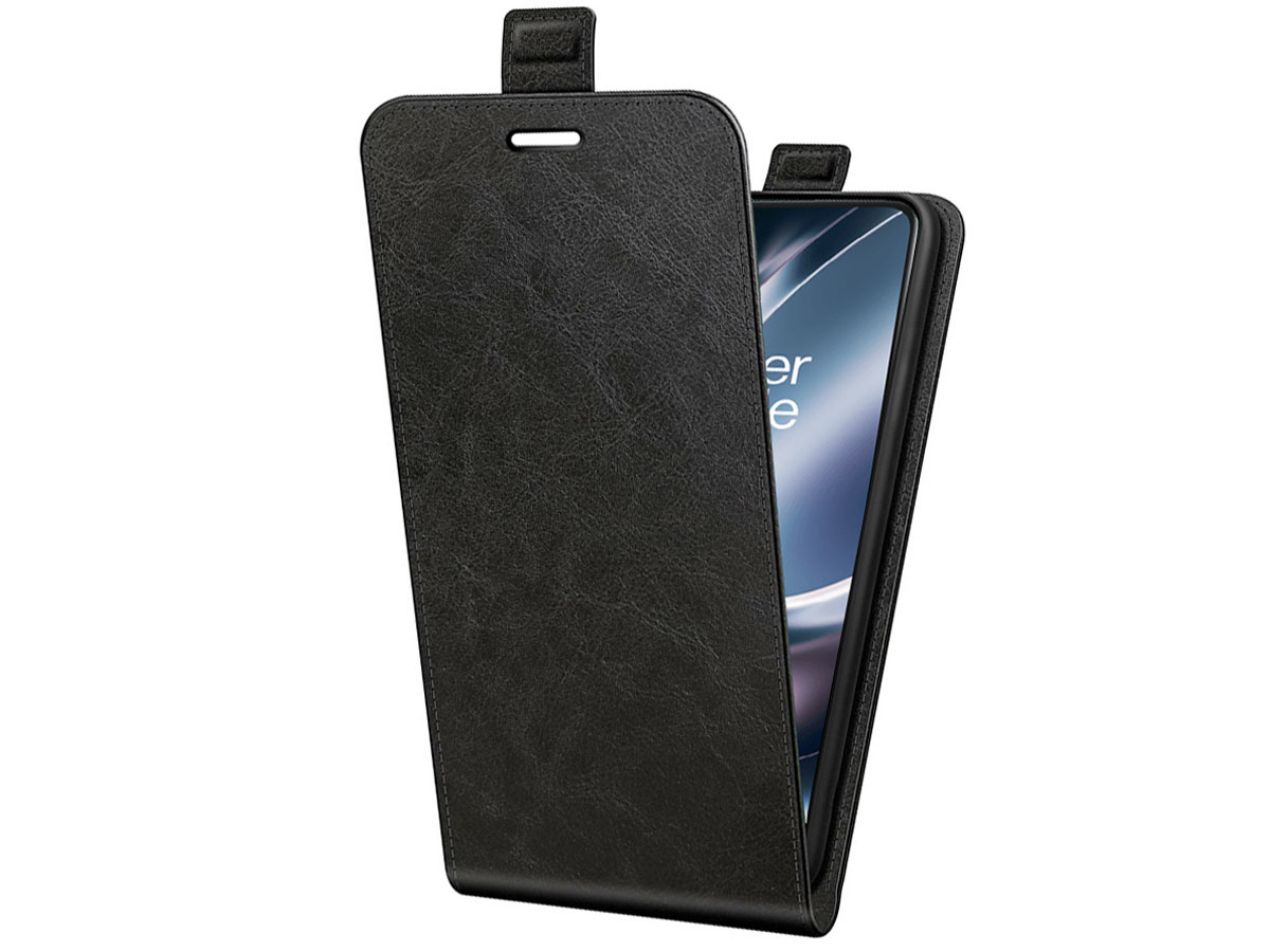 Just in Case Flip Case Zwart - OnePlus Nord CE 2 Lite 5G hoesje