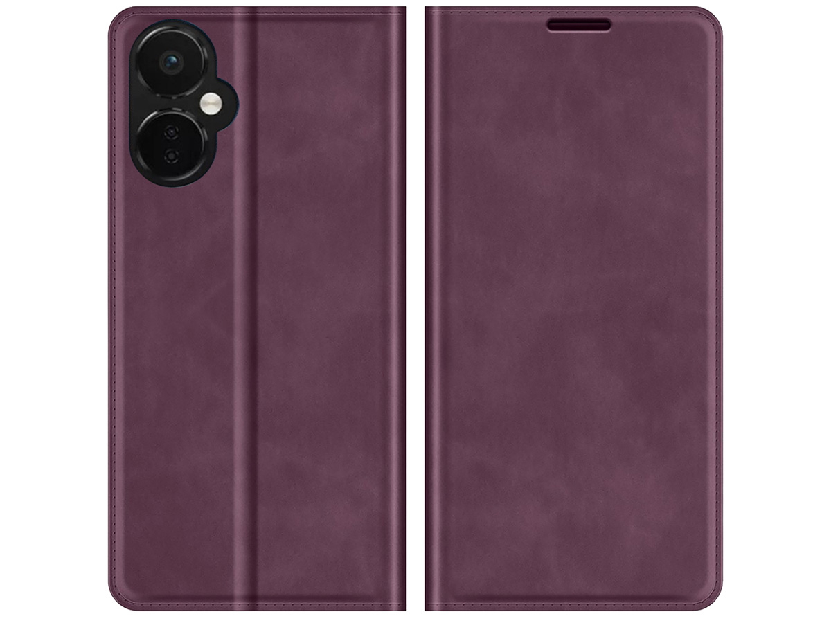 Just in Case Slim Wallet Case Paars - OnePlus Nord CE 3 Lite hoesje