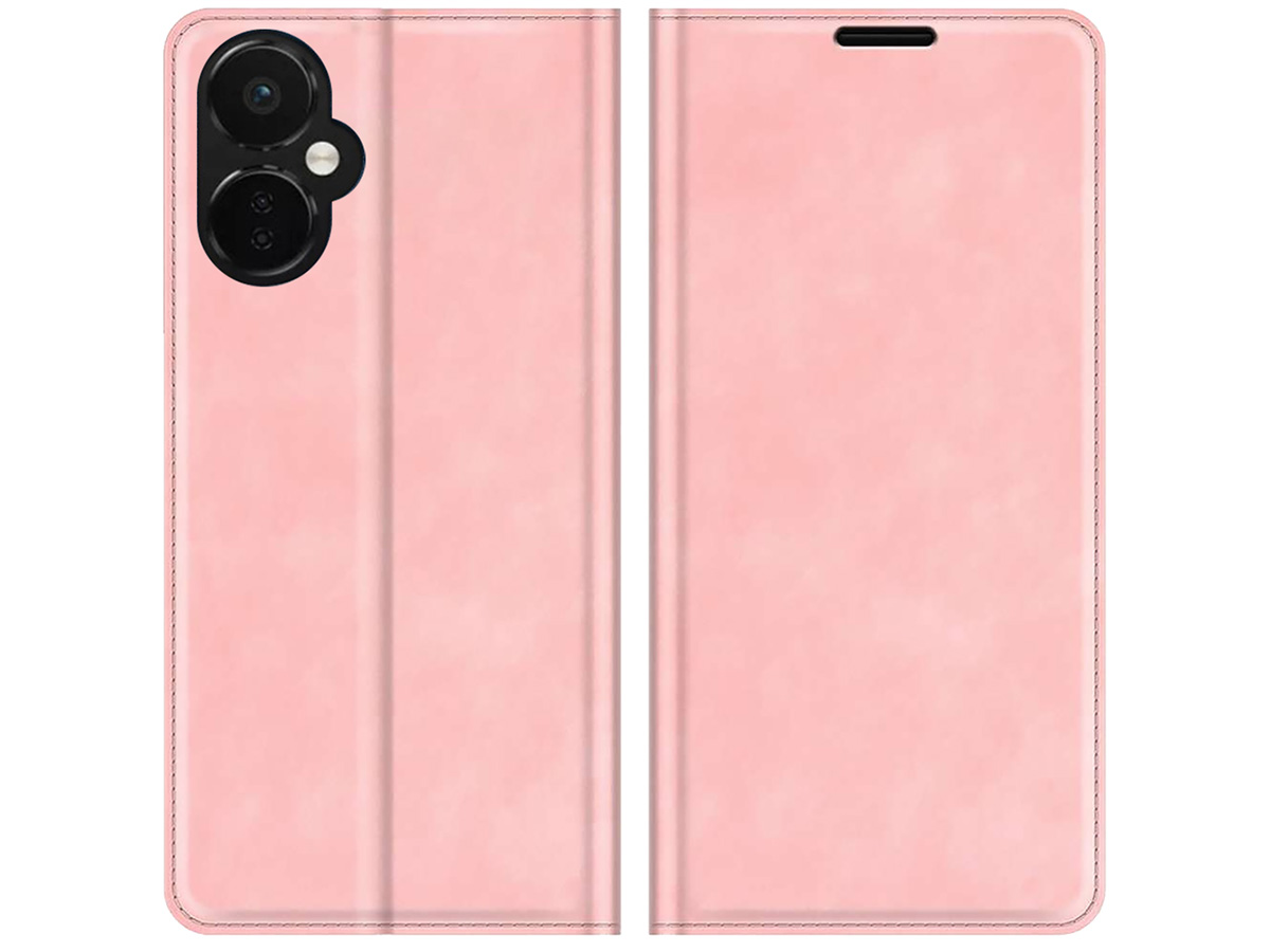 Just in Case Slim Wallet Case Roze - OnePlus Nord CE 3 Lite hoesje