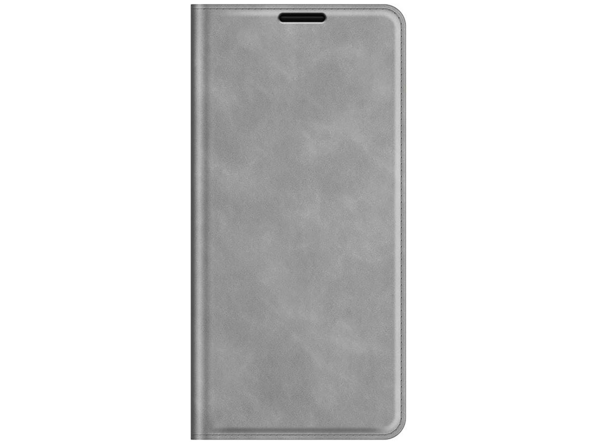 Just in Case Magnetic BookCase Grijs - OnePlus Nord CE 5G hoesje